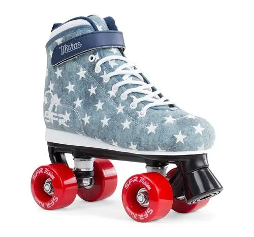 Sfr Vision Canvas Jeans Quad Skates 1