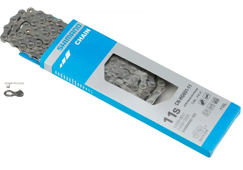 Shimano 105 Cn-Hg601 Chain 11 Speed Road/Mtb With Quick Link 1