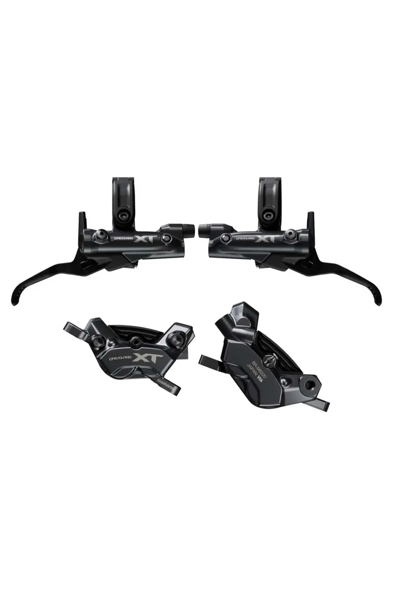 Shimano Br-M8220 Brake Upgrade Kit Xt Trail Bl-M8200 R&L / F&R4-Piston W/Low Viscosity Oil 1