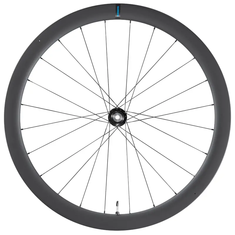Shimano C46 Carbon Tubeless Disc Brake Wheel, Front 1