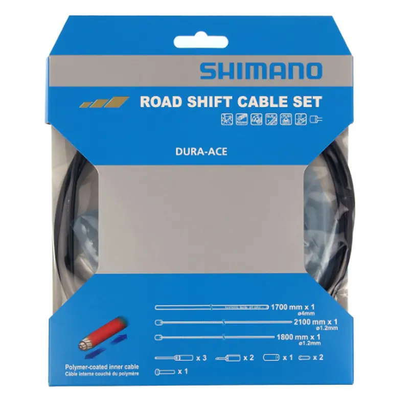 Shimano Dura-Ace 9000 Ot-Sp41 Polymer Coated Road/Mtb  Gear Shift Cable Set Black 1