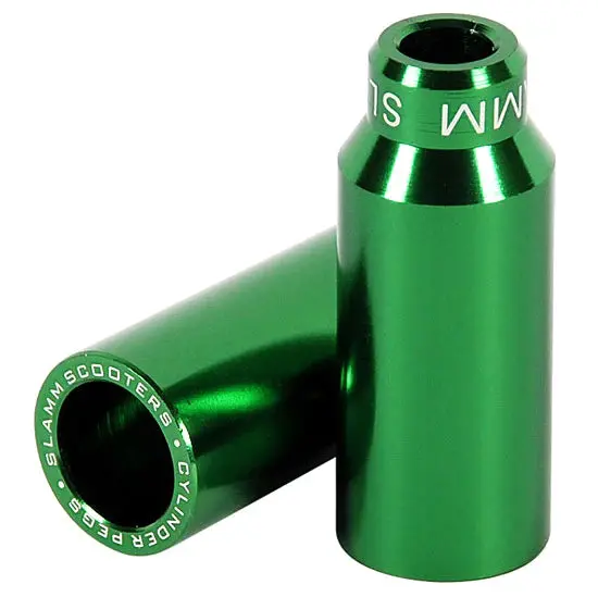 Slamm Scooters Cylinder Pegs Green 1