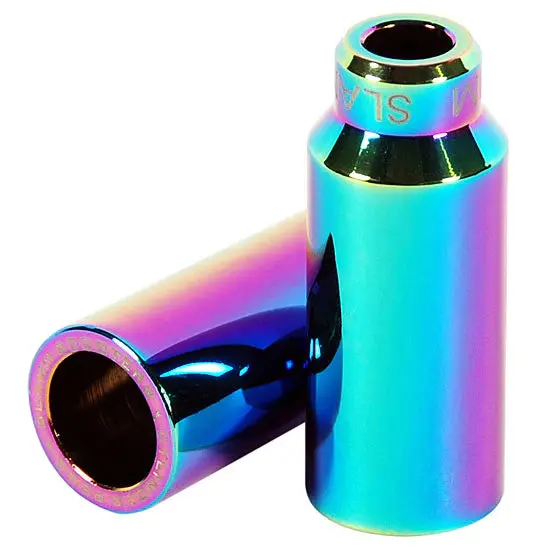 Slamm Scooters Cylinder Pegs Neo Chrome 1