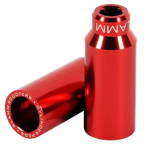 Slamm Scooters Cylinder Pegs Red 1