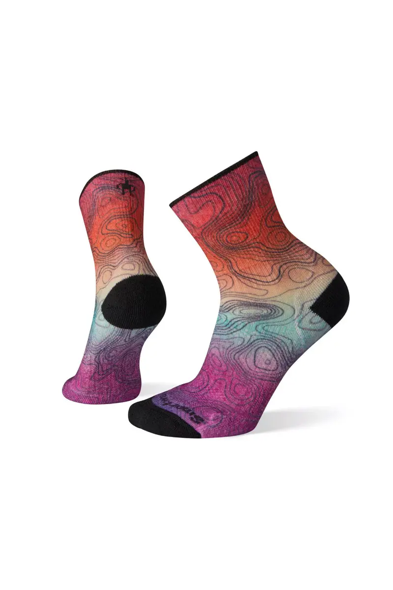 Smartwool Women's Phd® Outdoor Light Print Mid Crew Hiking Socks 1