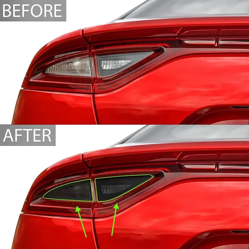 Smoked Taillight Overlays - 2018-2021 Kia Stinger Gt 1