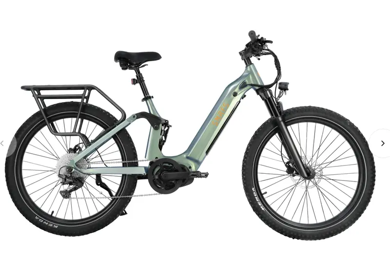 Smrfs Explorer Step Thru Full Suspension Electric Bike For Rver's 1