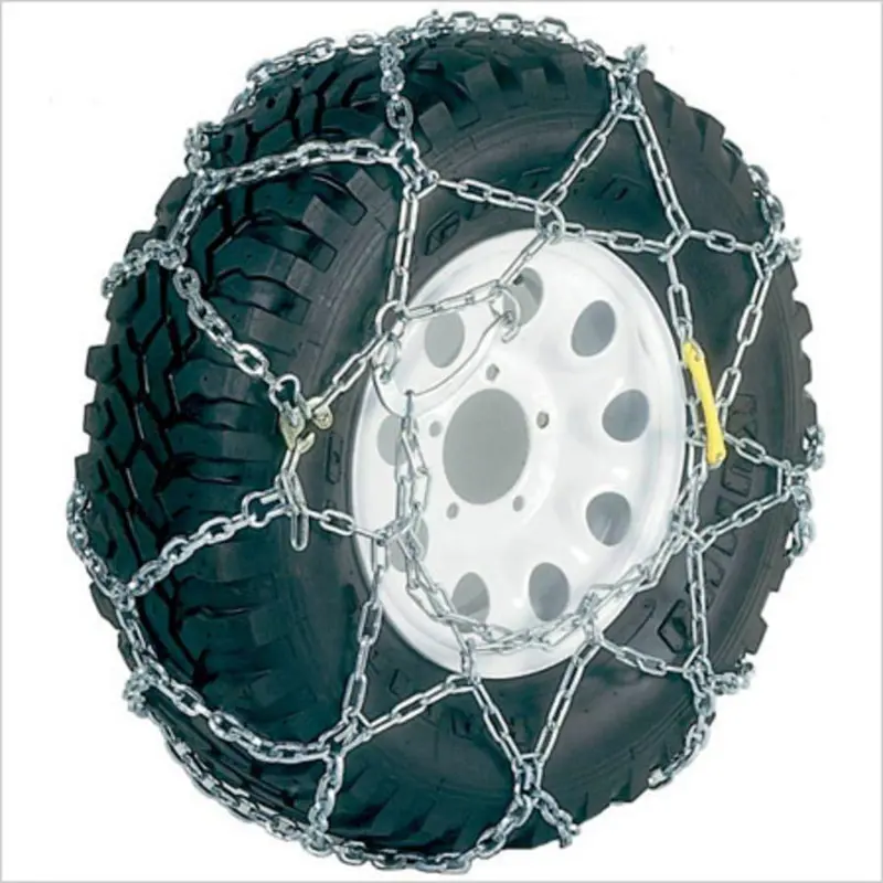 Snow & Mud Chains Diamond Pattern - Size 124 - Square Section - Pair 1