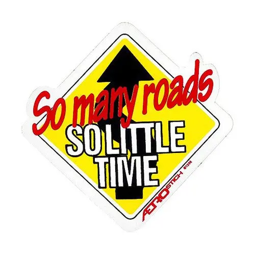 So Many Roads Sticker 1