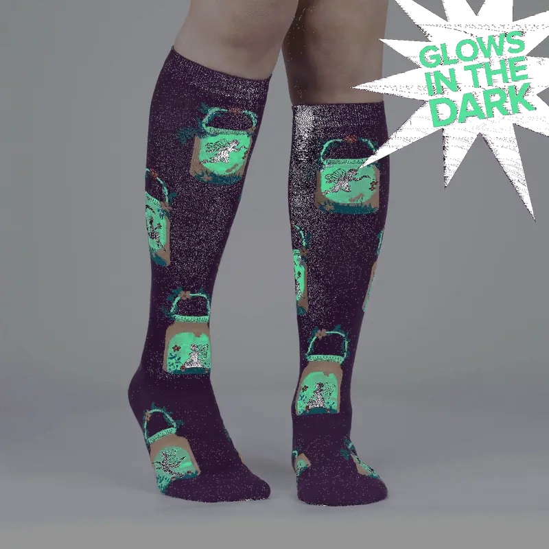 Sock It To Me A Fairy Good Garden Knee High Socks 1