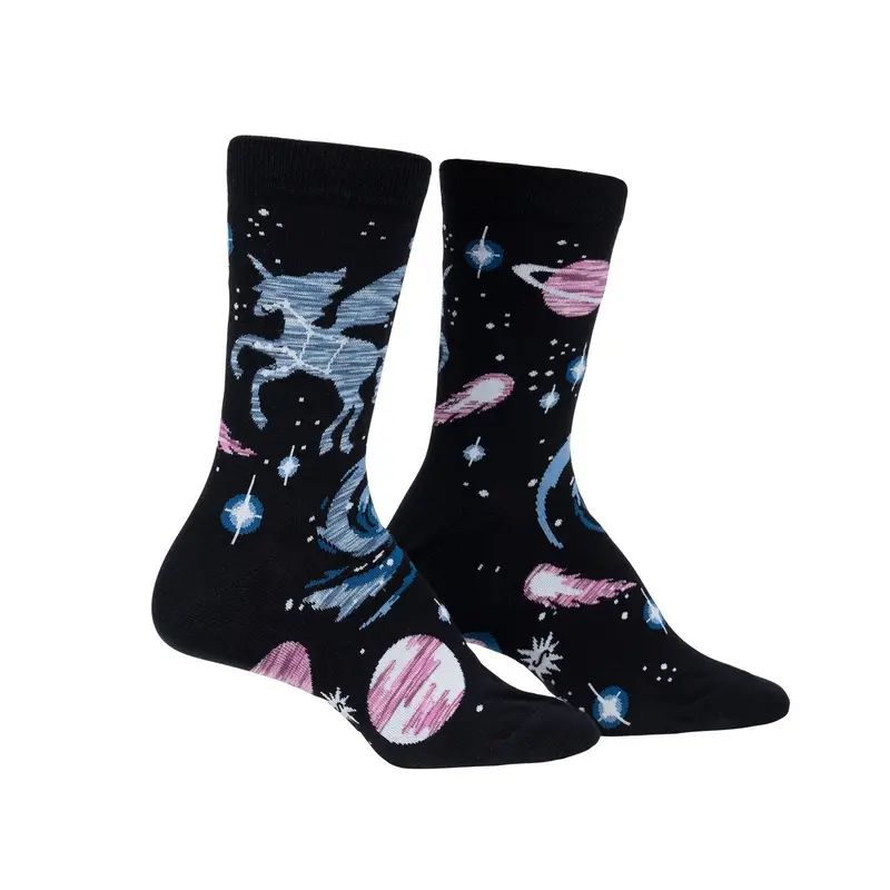 Sock It To Me Ancient Pegasus Womens Crew Socks 1