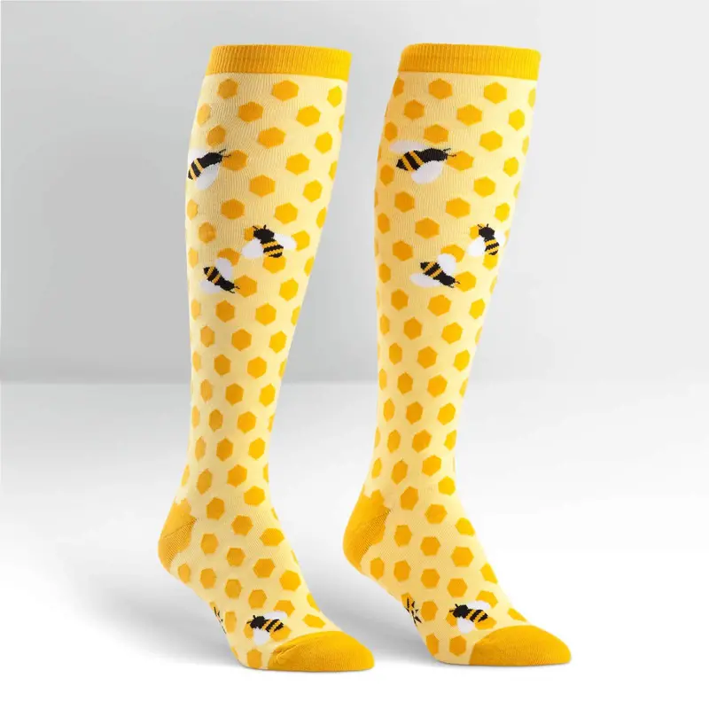 Sock It To Me Bee's Knee Knee High Socks 1