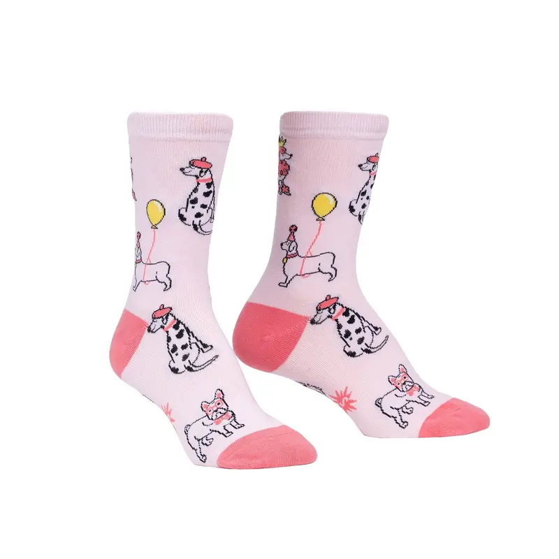 Sock It To Me Dog Nouveau Womens Crew Socks 1