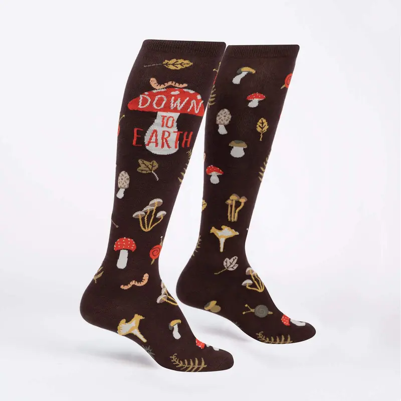 Sock It To Me Down To Earth Knee High Socks 1