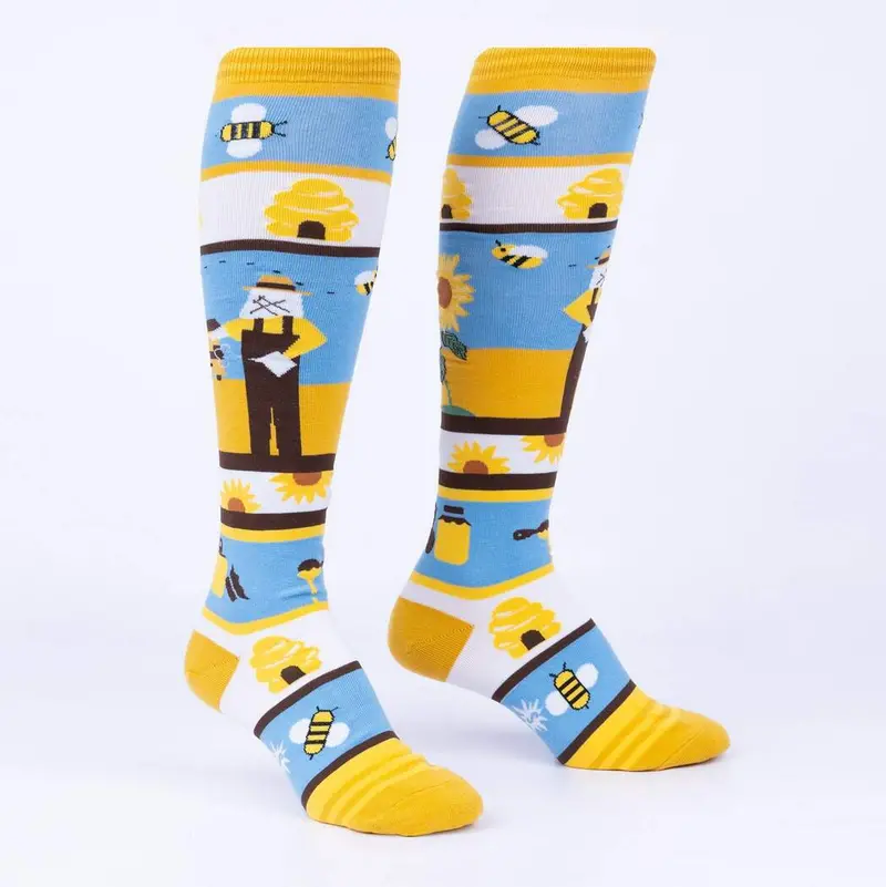 Sock It To Me Honey, You're A Keeper Knee High Socks 1