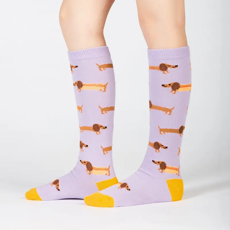 Sock It To Me Hot Dogs Youth Knee High Socks 1