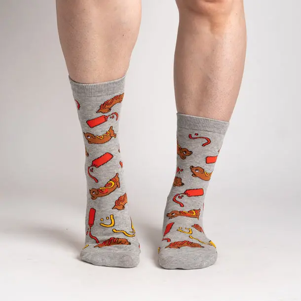 Sock It To Me "Little Weenies" Womens Crew Sock 1