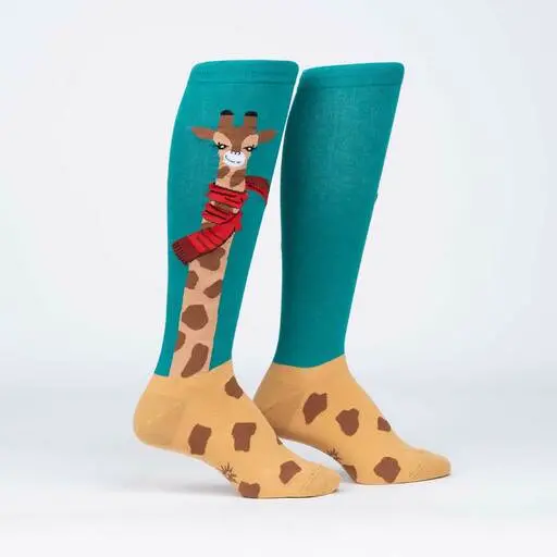 Sock It To Me Long Winter Knee High Socks 1