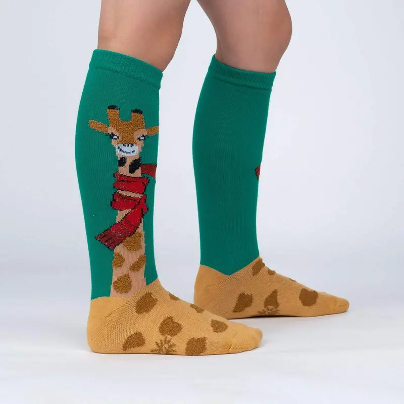 Sock It To Me Long Winter Youth Knee High Socks 1
