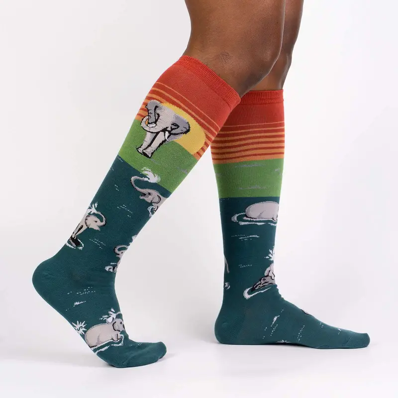 Sock It To Me Make A Splash Knee High Socks 1