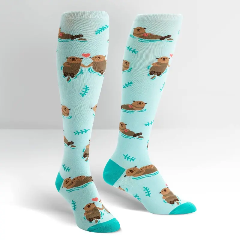 Sock It To Me My Otter Half Knee High Socks 1