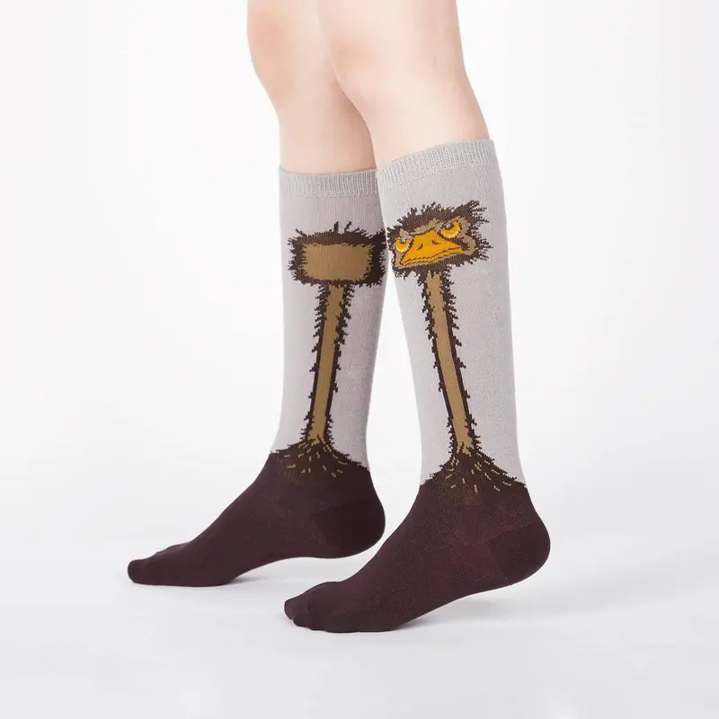 Sock It To Me Ostrich Youth (Aged3-6) Knee High Socks 1