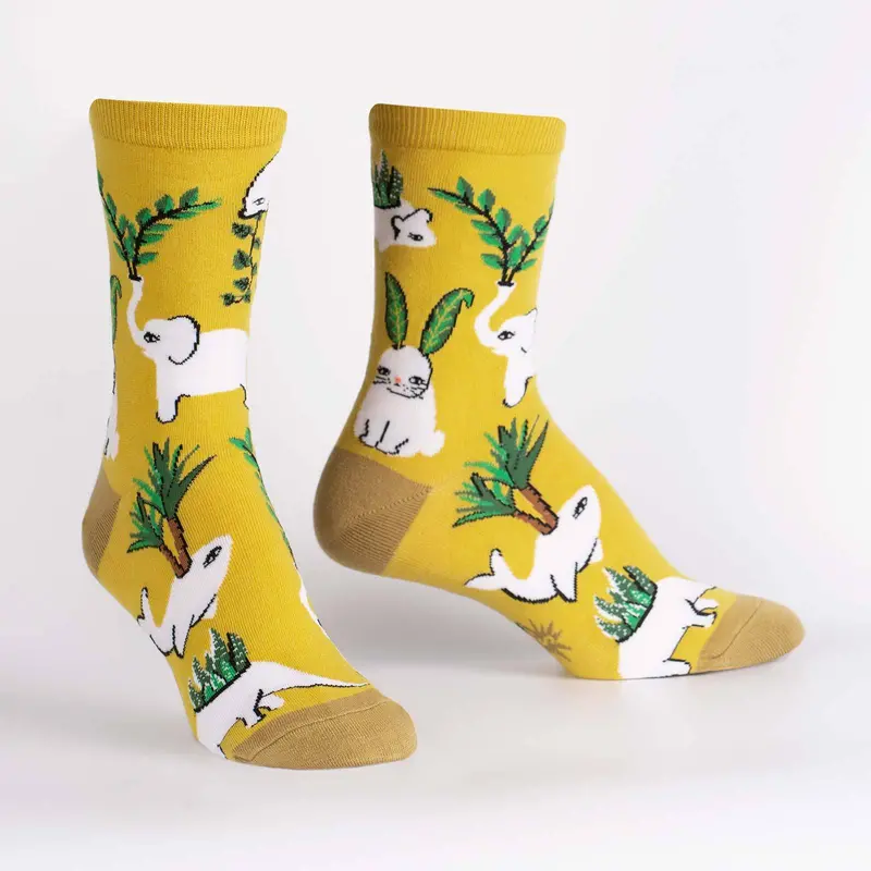 Sock It To Me Planters Gonna Plant Womens Crew Socks 1