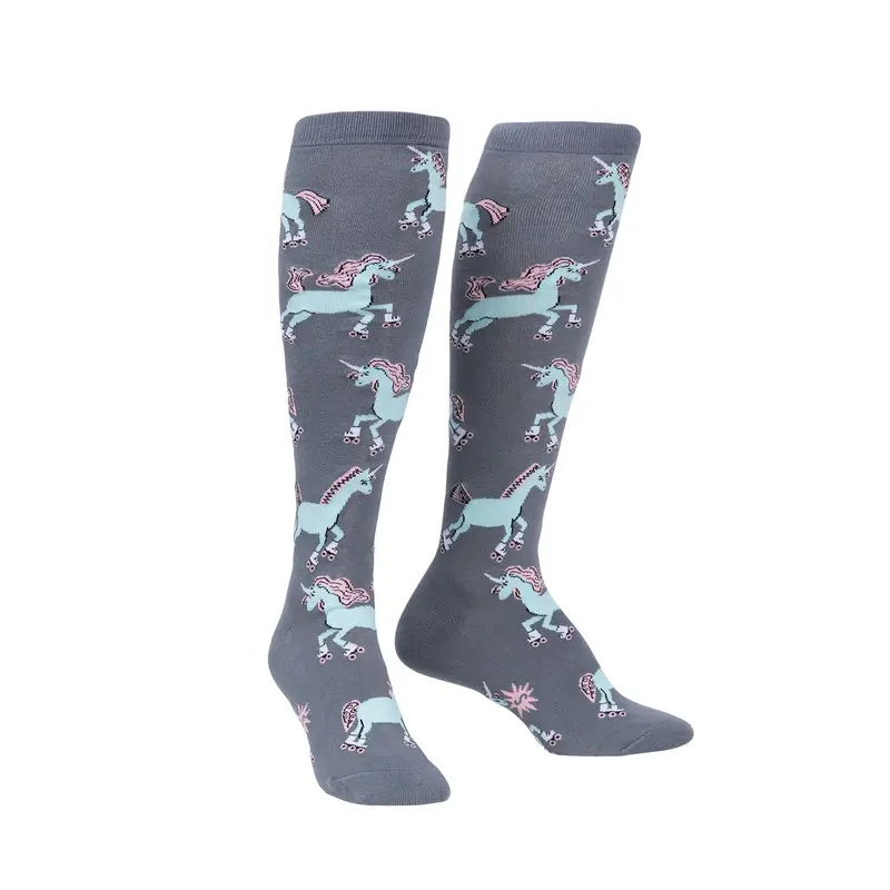 Sock It To Me Rolling With My Ponies Knee High Socks 1