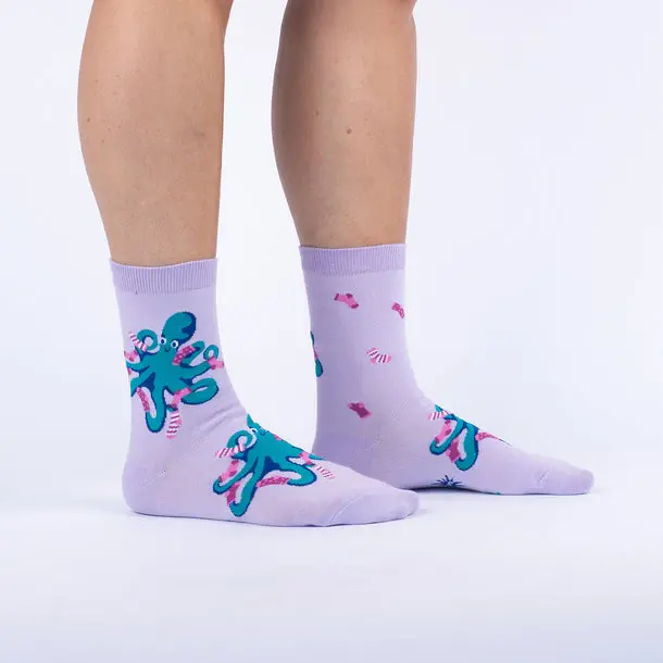 Sock It To Me "Socktopus" Womens Crew Sock 1