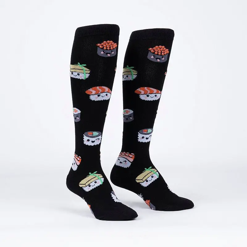 Sock It To Me Sushi Party Knee High Socks 1