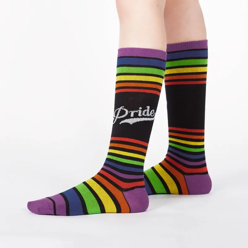Sock It To Me Team Pride Youth (Aged3-6) Knee High Socks 1