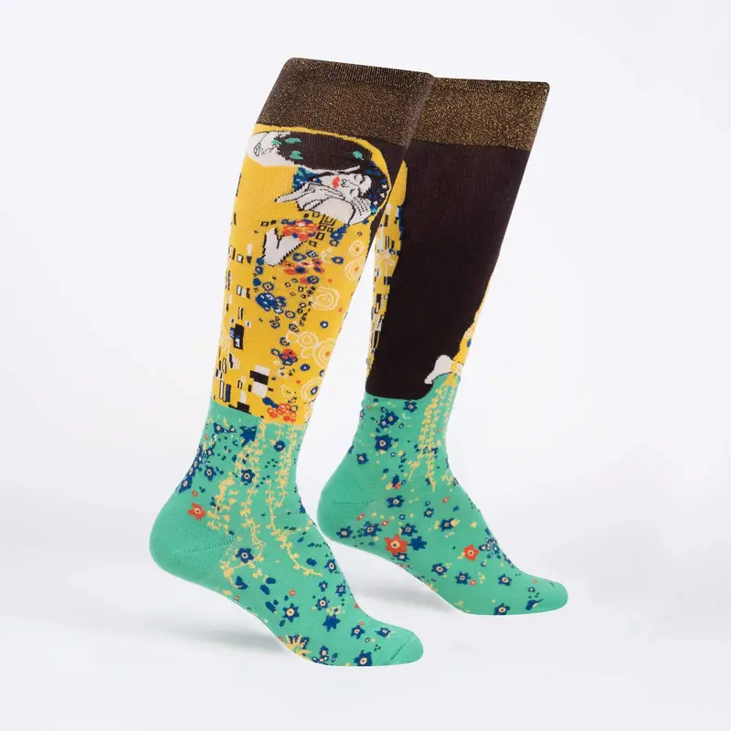 Sock It To Me The Kiss Knee High Socks 1