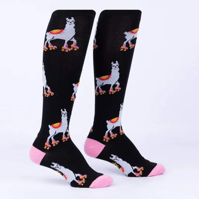 Sock It To Me They See Me Rollin' Knee High Socks 1