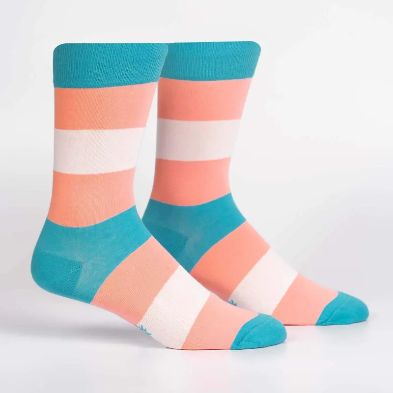 Sock It To Me Trans Pride Womens Crew Socks 1