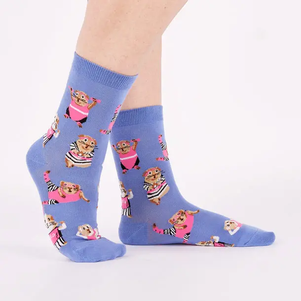 Sock It To Me "Weight For It" Womens Crew Sock 1