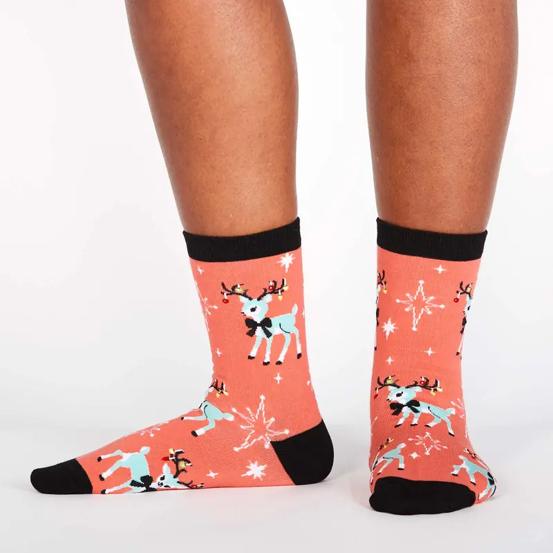 Sock It To Me With Bells On! Womens Crew Socks 1