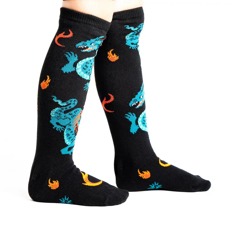 Sock It To Me "You Are Fire" Junior Knee High Socks 1