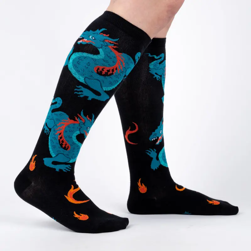 Sock It To Me "You Are Fire" Knee High Socks 1