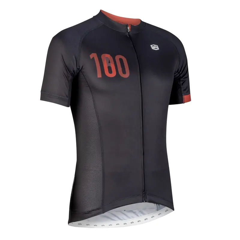 Solo Men's Century Jersey, Black/Red 1