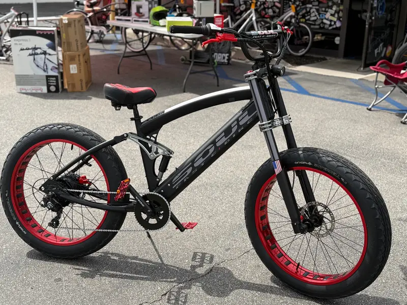 Soul Fast E-Bikes Cuda Pro Full Suspension 52V 1500 Electric Bike 2025- Upgraded 1
