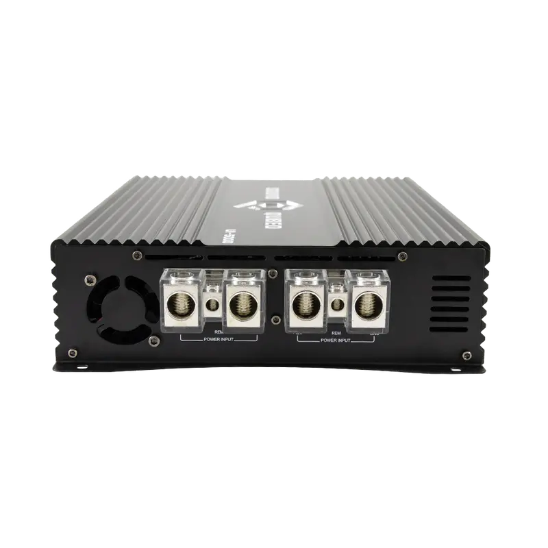 Soundqubed U1-5000 Single Channel 5000W Full-Range Car Amplifier – 1 Ohm Stable 2