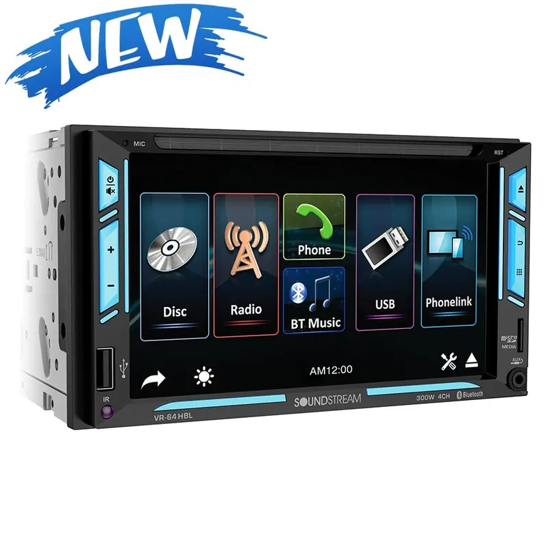 Soundstream Vr-64Hbl 6.2” Double Din  Multimedia System 1