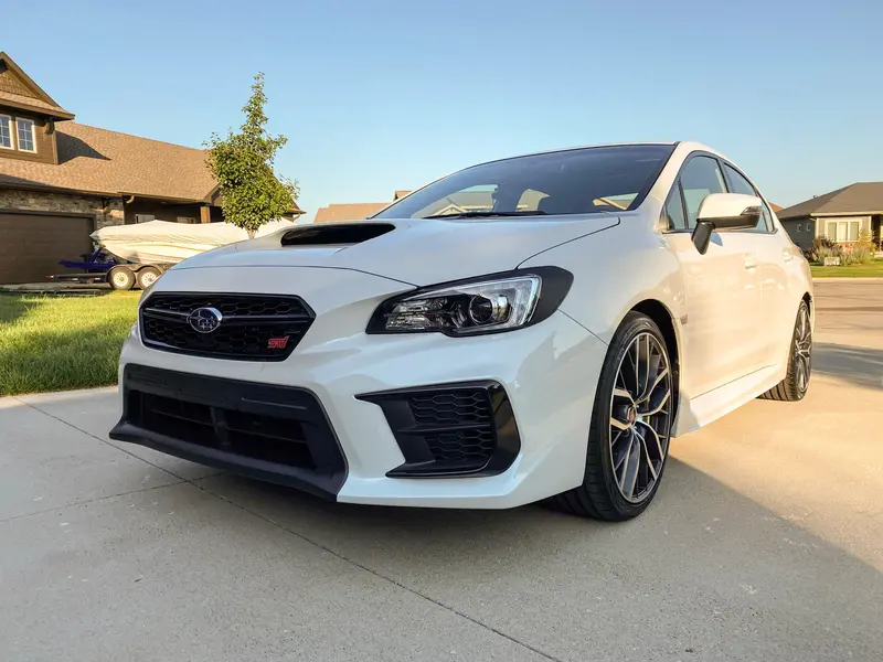Special Edition Dark Smoke Carbon Fiber Headlight Overlays - 2015-2020 Wrx / Sti 1
