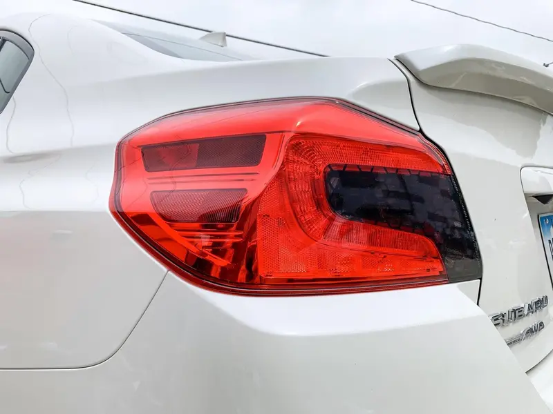 Special Edition Dark Smoke Honeycomb Tail Light Overlays - 2015-2021 Wrx / Sti 1
