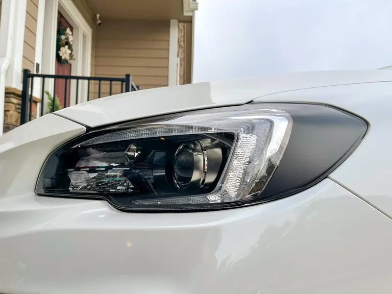 Special Edition Dark Smoke Stealth Headlight Overlays - 2015-2020 Wrx / Sti 1