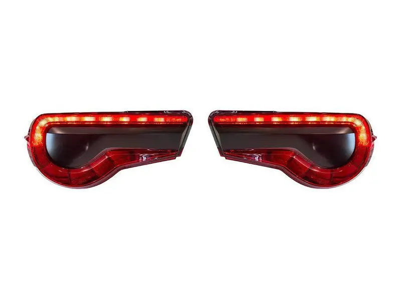 Special Edition Dark Smoke Stealth Tail Light Overlays - 2017-2021 Toyota 86 / Subaru Brz 1