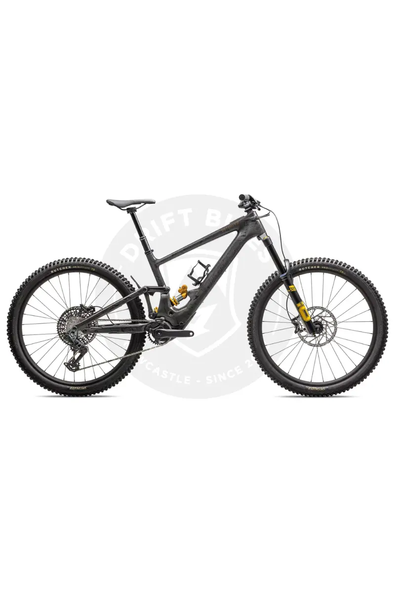 Specialized 2025 Kenevo Sl 2 Ohlins Edition Charcoal Tint / Cool Grey Strata / Burnt Gold Metallic S3 1