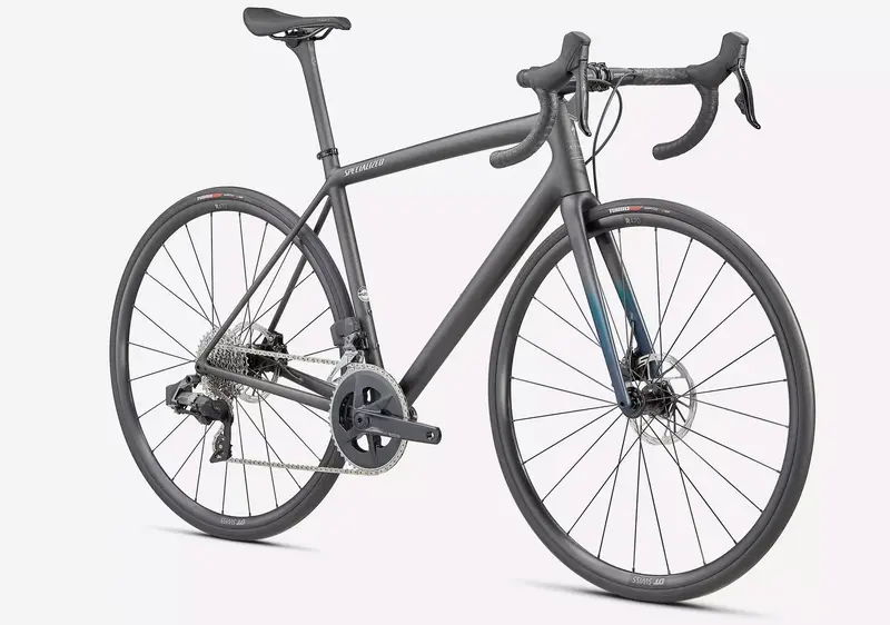 Specialized Aethos Comp Unisex Road Bike - Satin Carbon 1