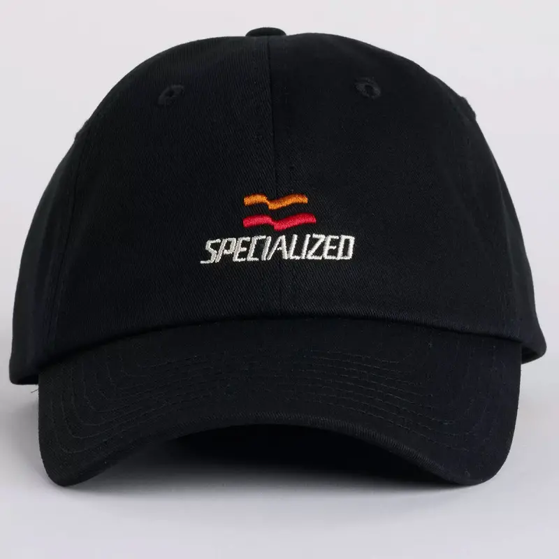Specialized Flag Graphic 6-Panel Dad Hat - Black 1