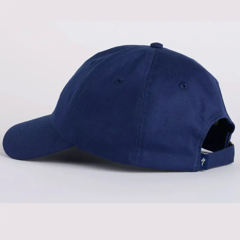 Specialized Flag Graphic 6-Panel Dad Hat - Deep Marine 1